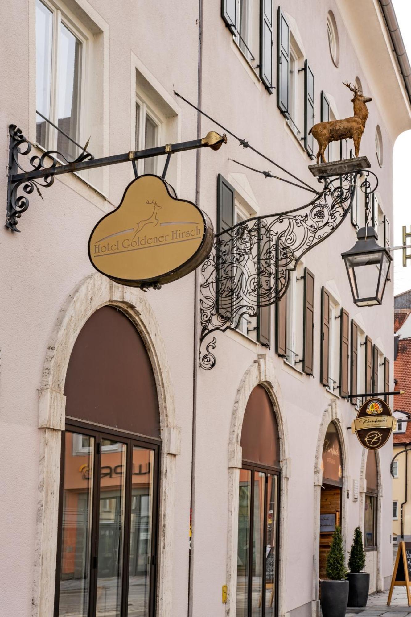 Hotel Goldener Hirsch Kaufbeuren Zewnętrze zdjęcie