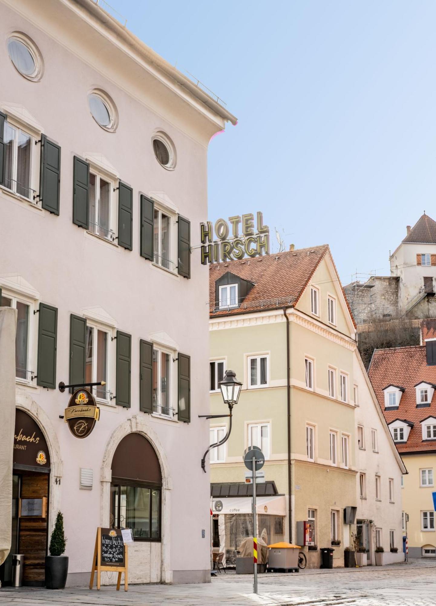 Hotel Goldener Hirsch Kaufbeuren Zewnętrze zdjęcie